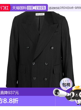 香港直邮OUR LEGACY 男士夹克 M4220SBFBLACK AW2025 黑色 GIACCH