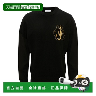 香港直邮J.W.Anderson KW1003YN0008 嵌花圆领毛衣