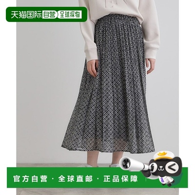 日本直邮grove 格纹奥甘迪布裙子 [GR1241EW052194]针织衫