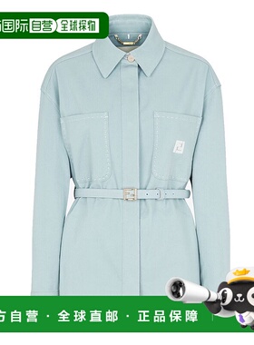 香港直邮FENDI 男士夹克 FLF677AOE7F08S8 AW2024 绿色