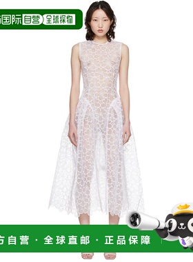 1h可退 香港直邮Cecilie Bahnsen 女士 白色 CBcate 连衣裙 425RT
