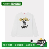 欧洲直邮KENZO 纯棉T恤 KENZO卡通 凯卓 长袖