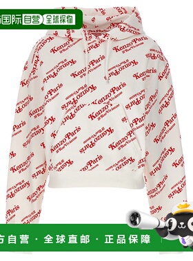 香港直邮KENZO 女士针织衫 FE52SW1234MI02 SS2024白色卫衣毛衣