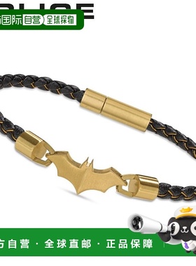日本直邮POLICE手链蝙蝠侠BATMAN男士金黑色GB0034702人气推荐时