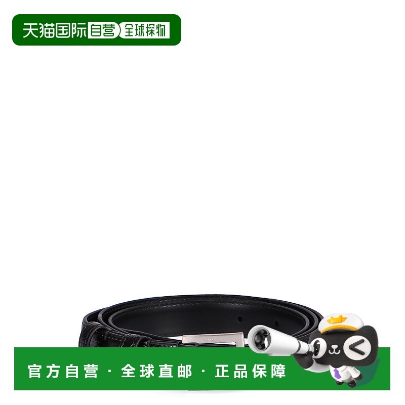 香港直邮CELINE 男士腰带 45BMO3A0938SI SS2025 黑色 CELINE men