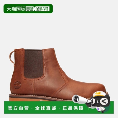 自营 timberlandMen's Larchmont Mid Chelsea Boot - brown 美国