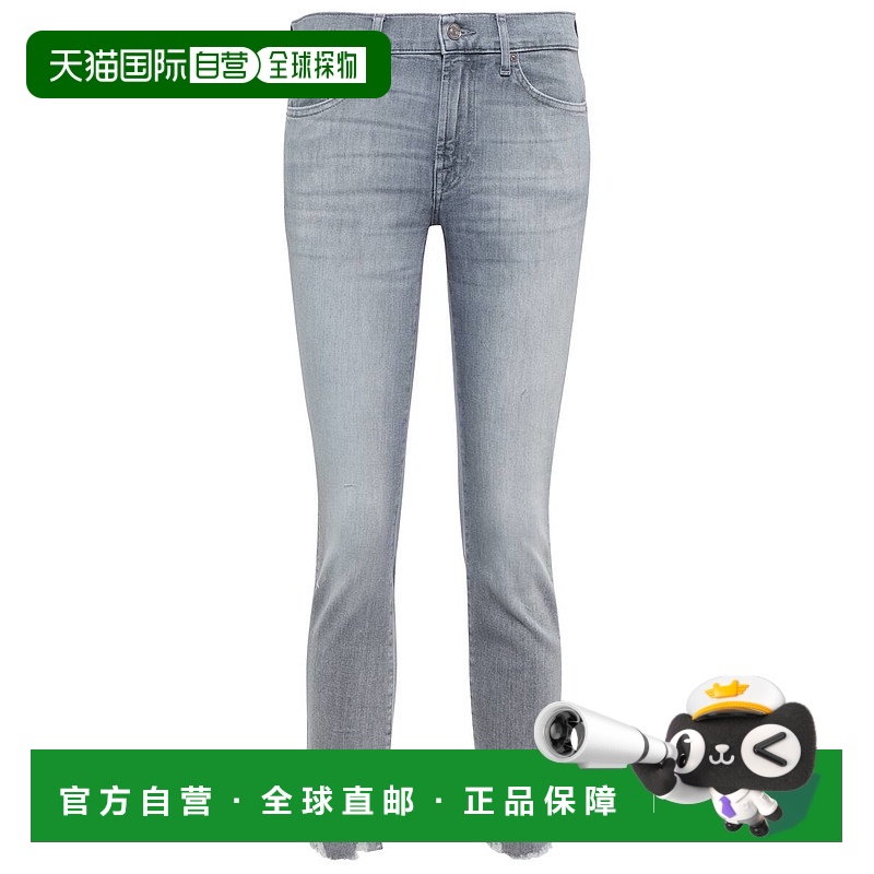 香港直邮7 For All Mankind 赛文 弗奥曼德 女士 Roxanne 中腰修