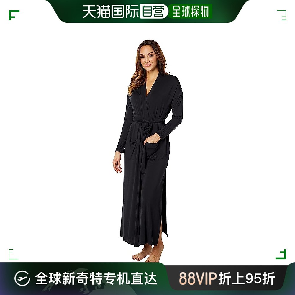 香港直邮潮奢 Barefoot Dreams 女士 Jersey® 奢华乳白色防尘睡袍 女士内衣/男士内衣/家居服 睡袍/浴袍 原图主图