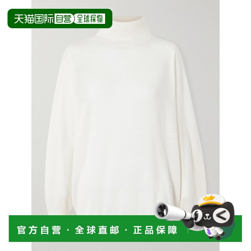 1h可退 香港直邮toteme 女士 美利奴羊毛高领毛衣 261WRT0641YA02