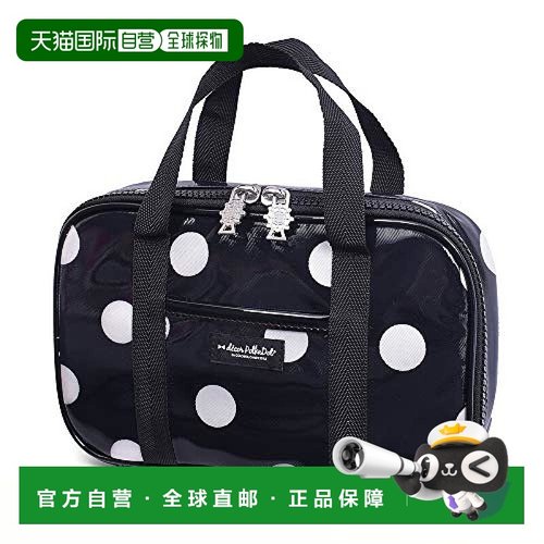 【日本直邮】Colorful Candy Style缝纫包带缝纫工具 圆点/黑N231