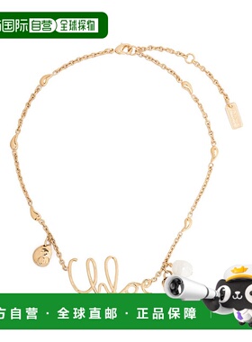 香港直邮CHLO&Eacute; 女士项链 CHC25UFO56SYP9DC CO 金色吊坠
