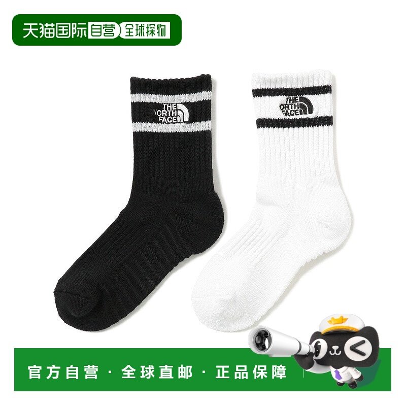 日本直邮THE NORTH FACE 跑步2P圆领针织帽[尺码16 - 21cm]短袜