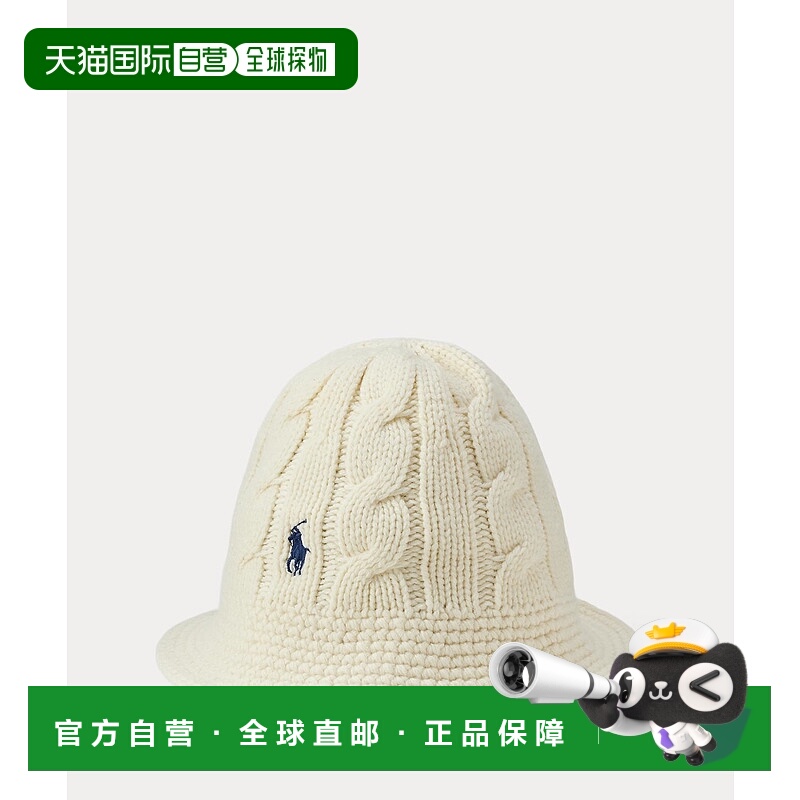 1h可退 日本直邮Polo Ralph Lauren 女装 80%羊毛混纺 编织桶帽