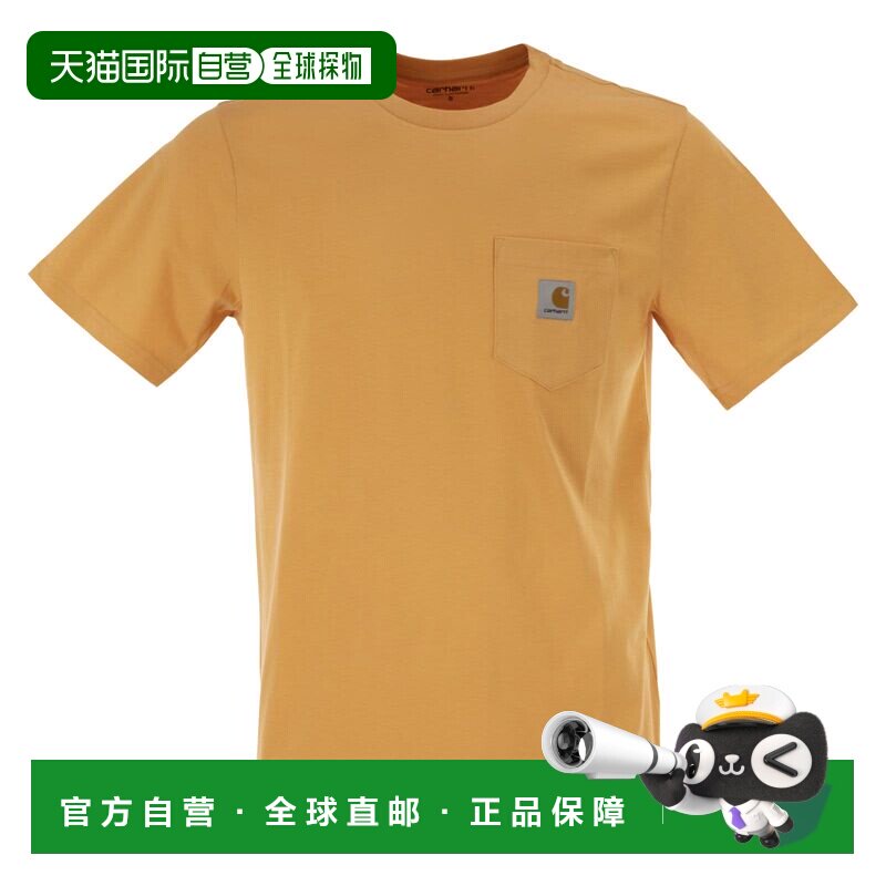 1h可退 香港直邮Carhartt 卡哈特 女士 棉质口袋T恤 I0304343IAXX