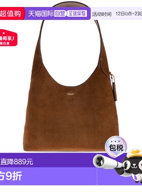 香港直邮COACH 女士手提包 CW6370B4WBR CO 棕色 Handbag 