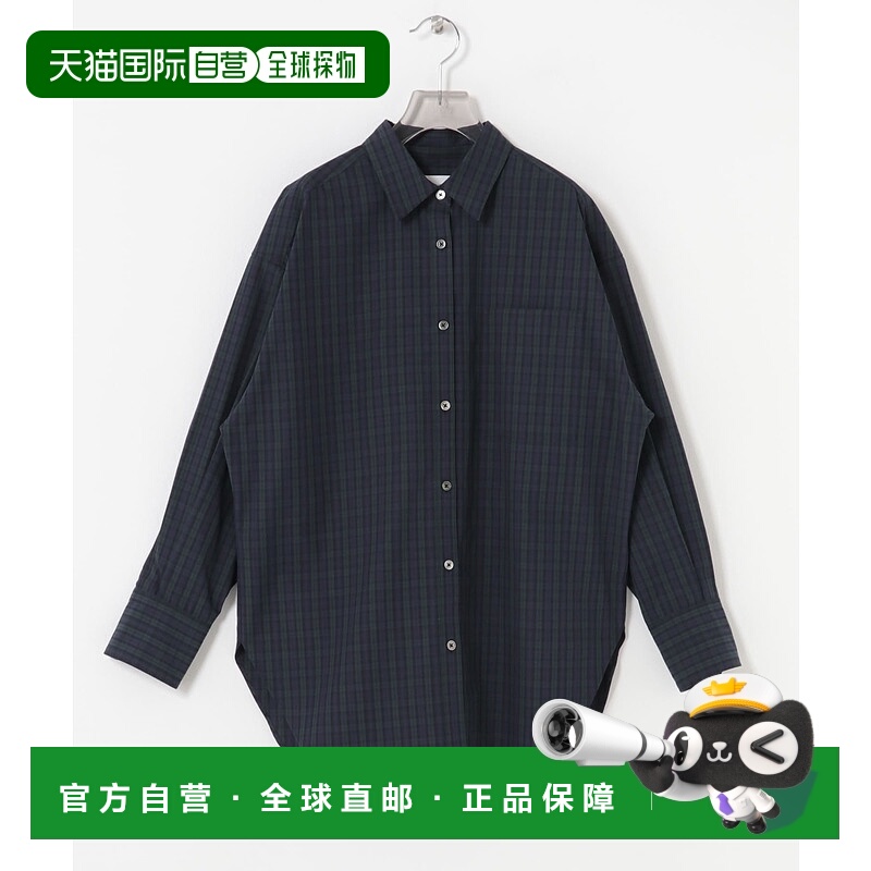 1h可退 日本直邮new basic 女装 宽松廓形 棉质衬衫 高密度面料 2