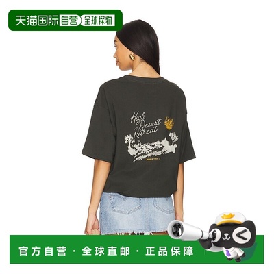 1h可退 香港直邮Spiritual Gangster 女士 Retreat 男友风T恤 CWT