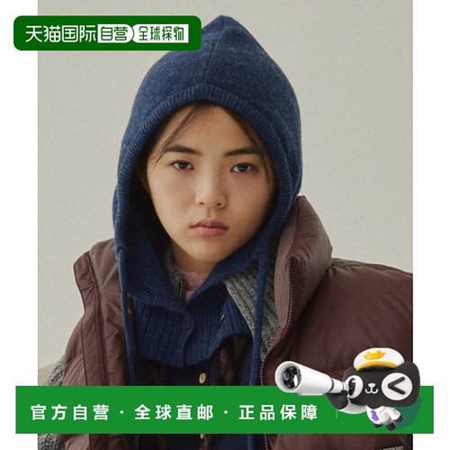 韩国直邮COVERNAT WOMAN 女士帽子CO2404CA74BL CLOVER HEART BALA