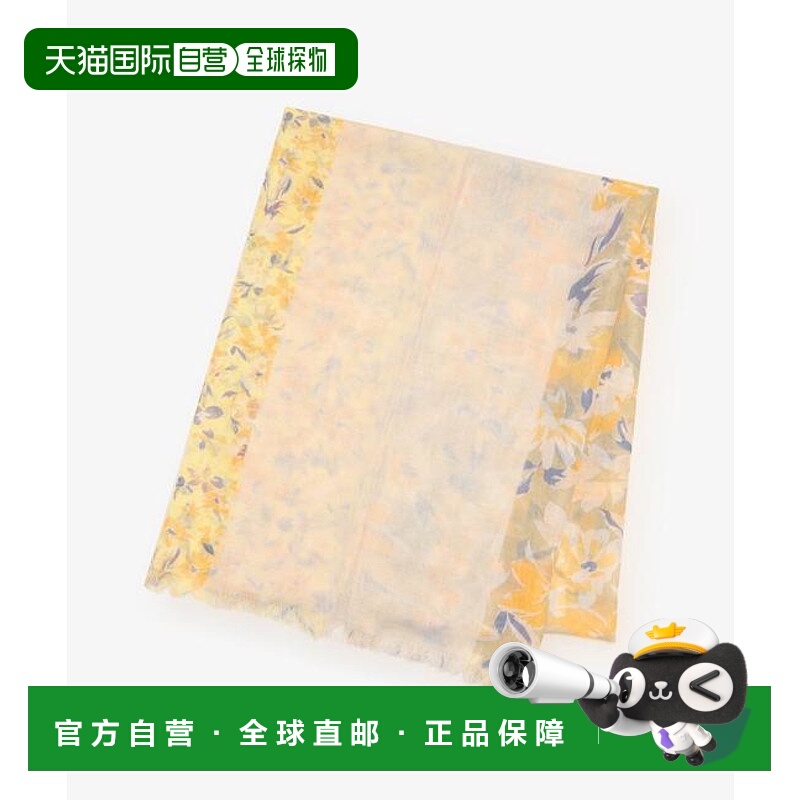 1h可退 日本直邮Afternoon Tea LIVING 切替花卉围巾
