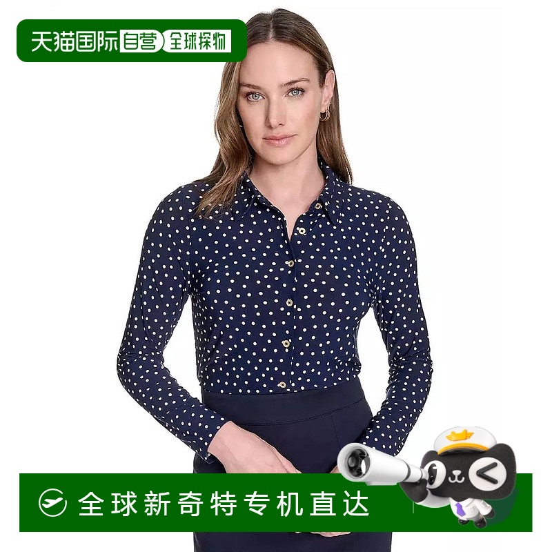 1h可退 【美国直邮】tommy hilfiger 女士 衬衫印花