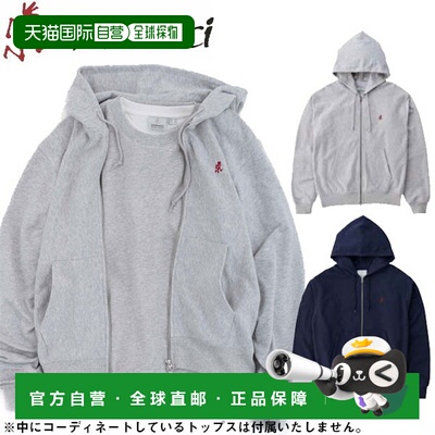 日本直邮GRAMICCI ne Point 全拉链连帽衫男女通用G5SU-J100