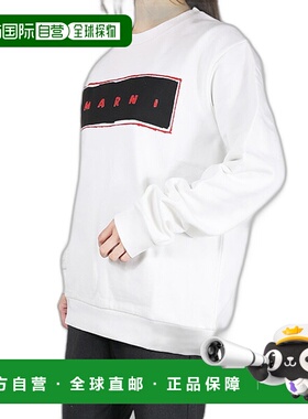 日本直邮MARNI 玛尼 Logo Sweatshirts 运动衫T恤套头运动衫 圆领