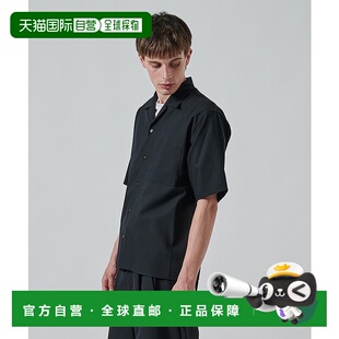 1h可退 日本直邮MARKAWARE男士宽松短袖开口领衬衫 115402031羊毛