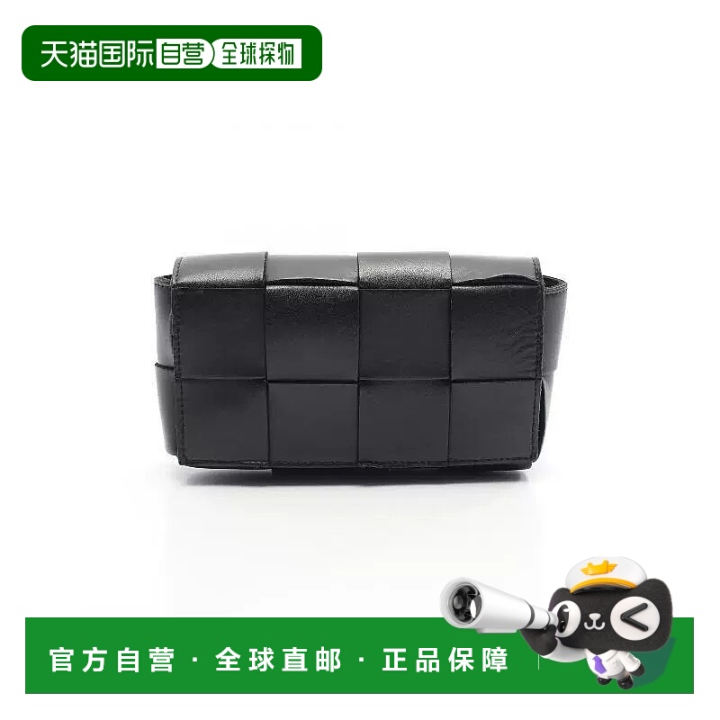 日本直邮中古Bottega Veneta葆蝶家男包B级9新waist bag腰包牛皮