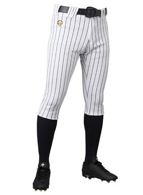 日本直邮DESCENTE 短款裤子 DB-7014PB-SWBK 棒球制服裤