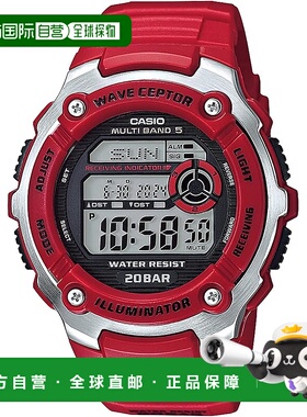 【日本直邮】Casio卡西欧 手表 男款 多功能 红色WV-200R-4AJF