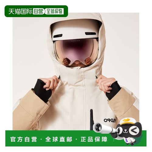 日本直邮OAKLEY 女装 防水保暖滑雪外套 半拉链立体剪裁 FOA50047