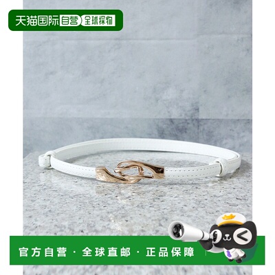 1h可退 日本直邮florist女士PU皮无段调节细腰带 U39064790