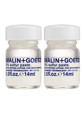 欧洲直邮MALIN+GOETZ马林狗子精华14mlx2瓶 小白瓶清透呵护