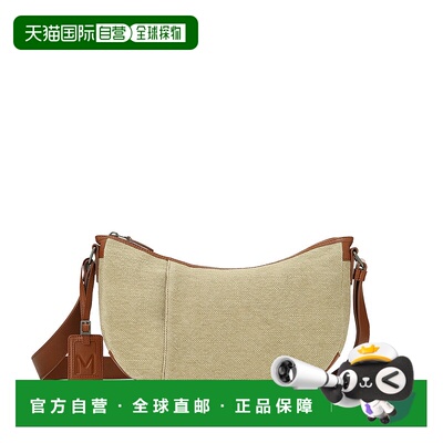 日潮跑腿MOTHERHOUSE 水洗黄麻月牙单肩包 Beige mg13371新款