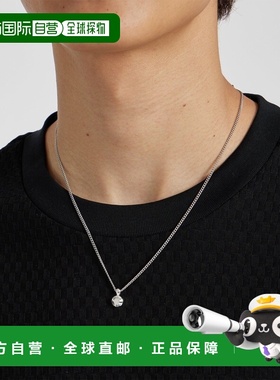 日本直邮Paul Smith 男士 饰钉图案项链 160918210 银饰925刻印