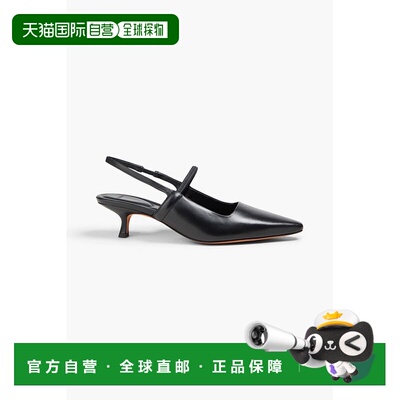 香港直邮VINCE 女士 Venice 皮质露跟浅口鞋单鞋 J2929L1001BLACK
