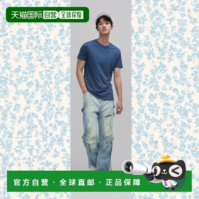 1h可退 日本直邮EGONlab 男士破洞水洗牛仔工装裤 23210073332