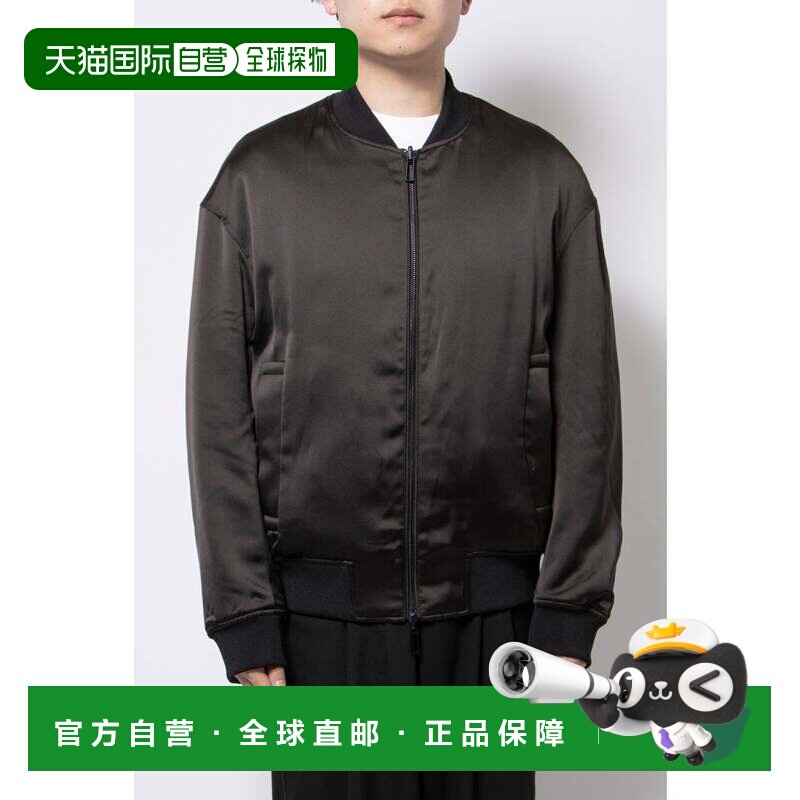 日本直邮EMPORIO ARMANI 黑色夹克阿玛尼