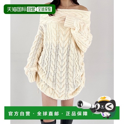 1h可退 日本直邮Heather 女士松紧露肩迷你连衣裙 231551 231551