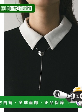 1h可退 日本直邮STYLEMIXER 女士 真鍮鋅合金 設計感滑動項鍊 500