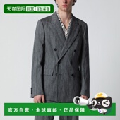 香港直邮Dries 范诺顿 Van 1h可退 Noten 德赖斯 男士 黑色人字纹