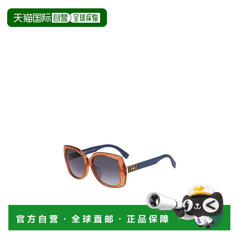 香港直邮FENDI 女士眼镜 FF0014S7TC AW2021 灰色