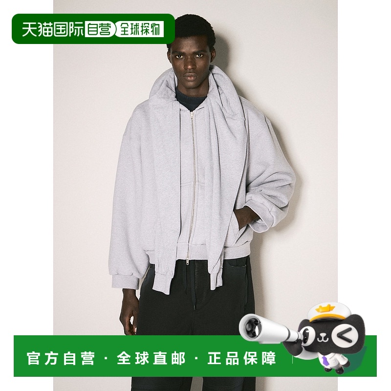 1h可退 香港直邮Balenciaga 巴黎世家 男士 Incognito 连帽运动衫