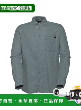 日潮跑腿MAMMUT猛犸象 Albra 夏季长袖衬衫 strata M1015-01570