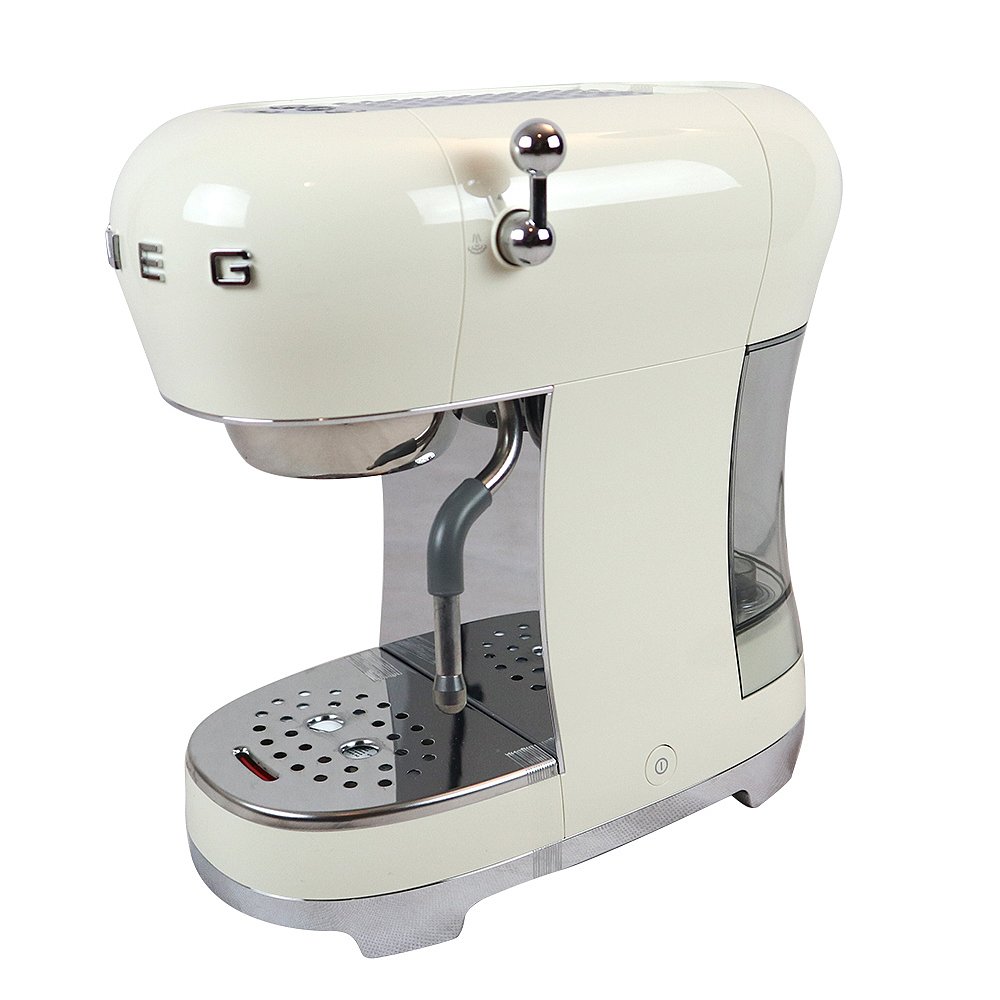 欧洲直邮SMEG斯麦格ECF01/ECF02意式半自动咖啡机一体奶泡蒸汽