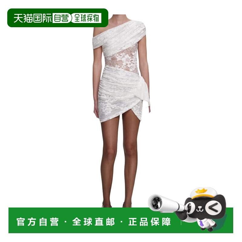 1h可退 香港直邮SELF-PORTRAIT 女士连衣裙 RS26002SBW SS2026 白