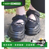 饰蕾丝拼接休闲鞋 1h可退 TL621X 女士 金属装 日本直邮axes femme