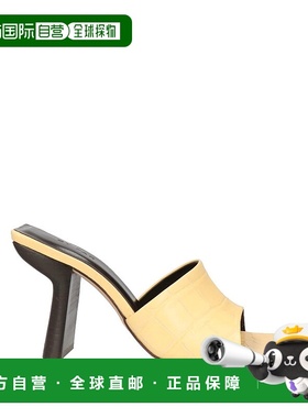 1h可退 香港直邮潮奢 BY FAR 女士 凉鞋 yellow黄色 舒适时尚