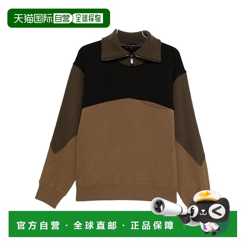 1h可退 香港直邮emporio armani 男士 帽衫运动夹克衫阿玛尼卫衣