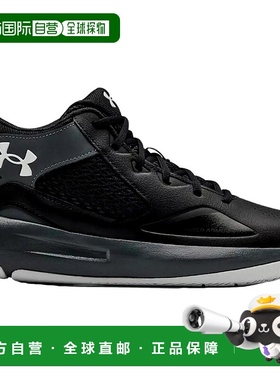 自营Under Armour Lockdown 5黑色/黑色/白色3023949-001男式-黑